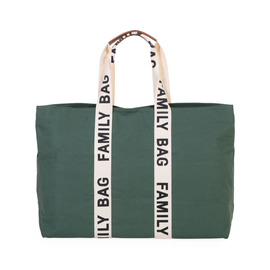 CHILDHOME - Cestovná taška Family Bag Canvas Green