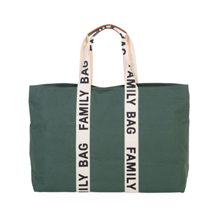 CHILDHOME - Cestovná taška Family Bag Canvas Green