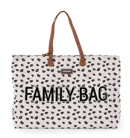 CHILDHOME - Cestovná taška Family Bag Canvas Leopard