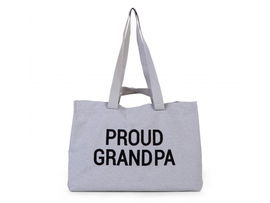 CHILDHOME - Cestovná taška Grandpa Canvas Grey