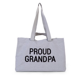 CHILDHOME - Cestovná taška Grandpa Canvas Grey