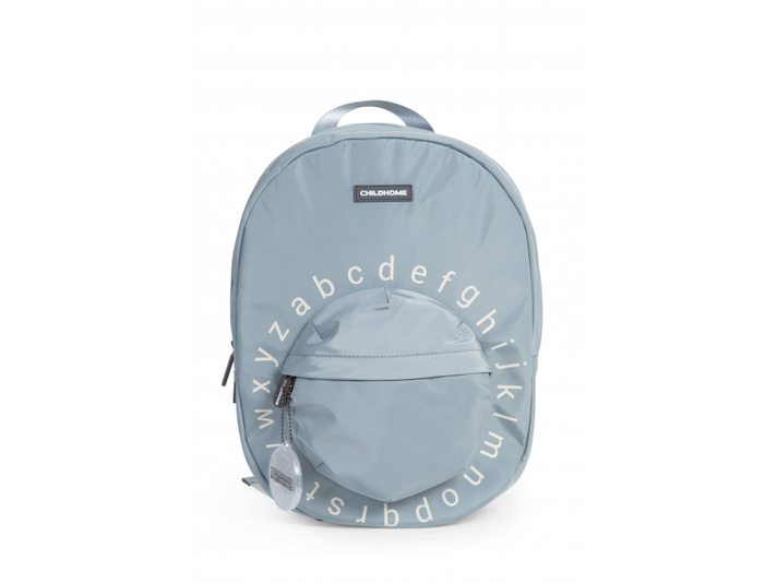 CHILDHOME - Detský batoh Kids School Backpack Grey Off White