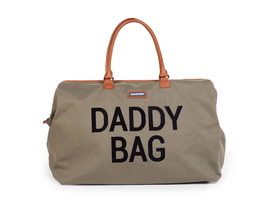CHILDHOME - Prebaľovacia taška Daddy Bag Big Canvas Khaki