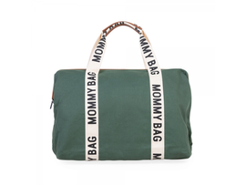 CHILDHOME - Prebaľovacia taška Mommy Bag Canvas Green