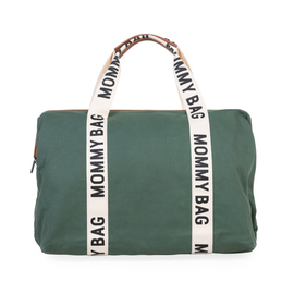CHILDHOME - Prebaľovacia taška Mommy Bag Canvas Green