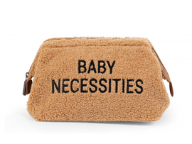 CHILDHOME - Toaletná taška Baby Necessities Teddy Beige