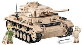 COBI - II WW Panzer III Ausf J, 2 v 1, 780 k, 2 f