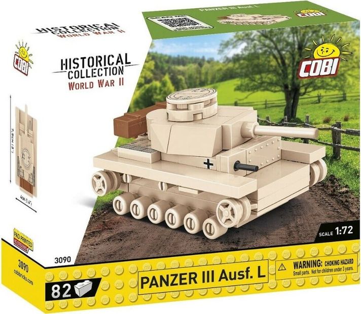 COBI - Panzer III Ausf L, 1:72, 80 k