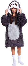 COZY NOXXIEZ - CH322 Leňochod - hrejivá televízna mikinová deka s kapucňou pre deti 7 - 12 rokov