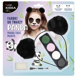 DERFORM - Farby na tvár s čelenkou PANDA