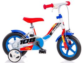 DINO BIKES - Detský bicykel 108FLB - 10" Boy s brzdou