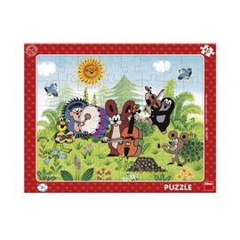DINO - Krtko a kapela 40 doskové puzzle