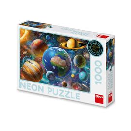 DINO - Planéty 1000 neónových puzzle