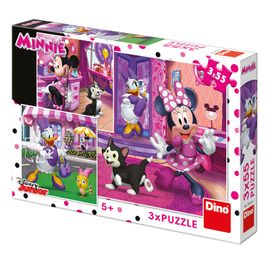 DINO - Walt Disney Deň s Minnie 3x55 dielikov