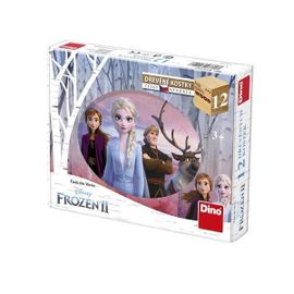 DINOTOYS - Drevené kocky Frozen II 12 ks