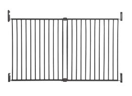 DREAMBABY - Zábrana bezpečnostná Broadway 2-panelová extra široká 76-134,5 cm šedá