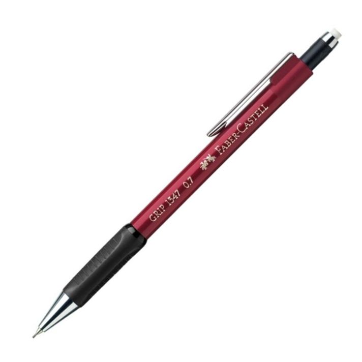 FABER CASTELL - Mechanická ceruzka Grip 1347 - červená 0,7 mm