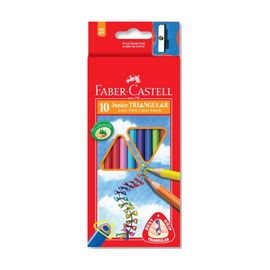 FABER CASTELL - Pastelky Faber-Castell Grip Junior 10 farieb