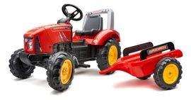 FALK - Šliapací traktor 2020AB Supercharger červený