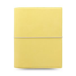 FILOFAX - Diár A5 Domino Soft - pastelovo žltý