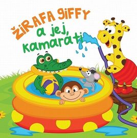 FONI BOOK - Gumená knižka Žirafa Giffy a jej kamaráti