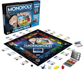 HASBRO - Monopoly Super elektronické bankovnictvo SK
