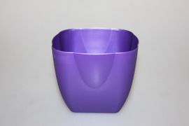 HEIDRUN - Kvetináč plast 13x13cm , Mix farieb