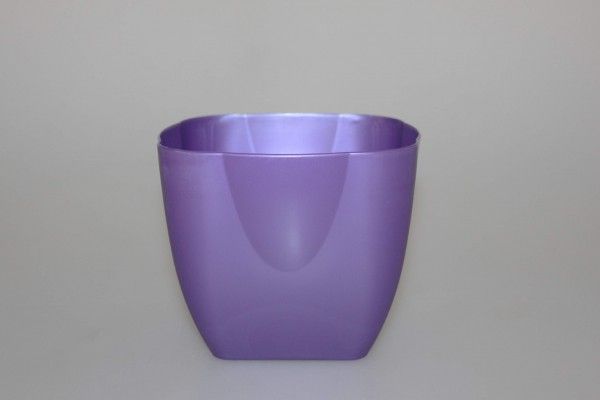 HEIDRUN - Kvetináč plast 16x16cm , Mix farieb