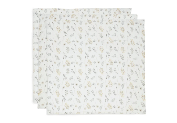 JOLLEIN - Plienky 3 ks 70x70 cm Wild Flowers