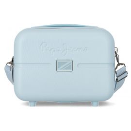 JOUMMA BAGS - ABS Cestovný kozmetický kufrík PEPE JEANS ACCENT Azul, 21x29x15cm, 9L, 7693934