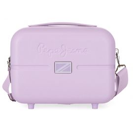 JOUMMA BAGS - ABS Cestovný kozmetický kufrík PEPE JEANS ACCENT Lila, 21x29x15cm, 9L, 7693935