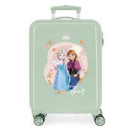 JOUMMA BAGS - ABS cestovný kufor DISNEY FROZEN Strong Spirit, 55x38x20cm, 34L, 4921721