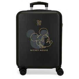 JOUMMA BAGS - ABS cestovný kufor MICKEY MOUSE Outline Black, 55x38x20cm, 34L, 3471122 (small)