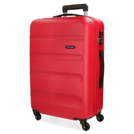 JOUMMA BAGS - ABS Cestovný kufor ROLL ROAD FLEX Red, 65x46x23cm, 56L, 5849264 (medium)