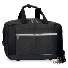 JOUMMA BAGS - Cestovná taška MOVOM Trimmed Black, 40x20x25cm, 5173822