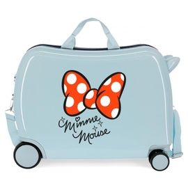 JOUMMA BAGS - Detský cestovný kufor na kolieskach / odrážadlo MINNIE MOUSE Good Vibes, 34L, 3399822