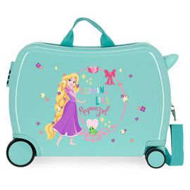 JOUMMA BAGS - Detský cestovný kufor na kolieskach / odrážadlo PRINCESS Rapunzel, 34L, 4489823