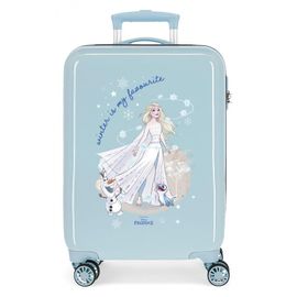 JOUMMA BAGS - Luxusný detský ABS cestovný kufor DISNEY FROZEN Winter, 55x38x20cm, 34L, 2311421
