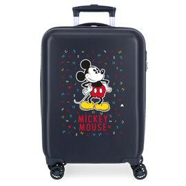 JOUMMA BAGS - Luxusný detský ABS cestovný kufor MICKEY MOUSE Good Day, 55x38x20cm, 34L, 307172A