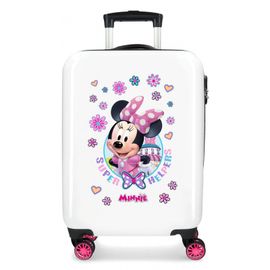 JOUMMA BAGS - Luxusný detský ABS cestovný kufor MINNIE MOUSE Helpers, 55x38x20cm, 34L, 4571163