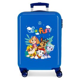 JOUMMA BAGS - Luxusný detský ABS cestovný kufor PAW PATROL Blue, 55x38x20cm, 34L, 2191724