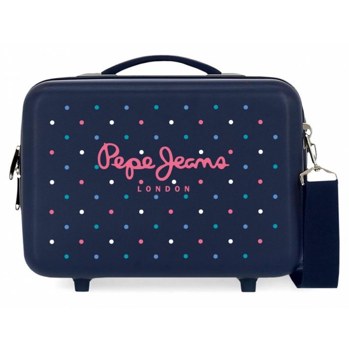 JOUMMA BAGS - PEPE JEANS Molly, ABS Cestovný kozmetický kufrík, 21x29x15cm, 9L, 6063921