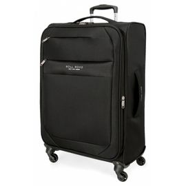 JOUMMA BAGS - Textilný cestovný kufor ROLL ROAD ROYCE Black / Čierny, 66x43x26cm, 64L, 5019221 (medium)