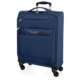 JOUMMA BAGS - Textilný cestovný kufor ROLL ROAD ROYCE Blue / Modrý, 55x40x20cm, 39L, 5019123 (small)