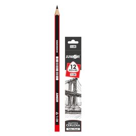 JUNIOR - Ceruzka grafitová trojhranná č. 1/2B