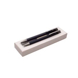 JUNIOR - Darčeková sada kov mechanická ceruzka +guľočkové pero ARMI SOFT čierna