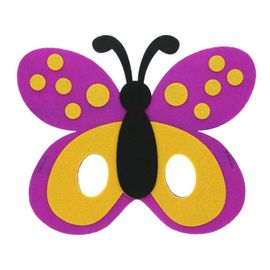 JUNIOR - Maska Motýľ 18x15,5 cm