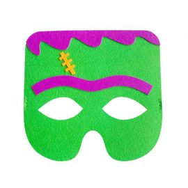 JUNIOR - Maska na tvár Zelený netvor 18 x 17 cm