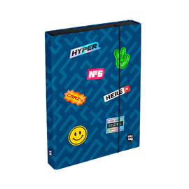 KARTON PP - Box na zošity A4 Jumbo OXY GO Stickers