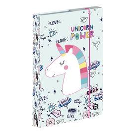 KARTON PP - Box na zošity A4 Jumbo Unicorn Iconic